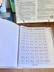A4 透明口袋夾 40頁 扣合式文件夾，大容量多功能考卷與學習資料收納夾，開學必備，辦公用品合約夾 - 單件 - 查看 6