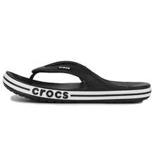 Crocs Crocband Classic Thong Sandals, Fashionable Comfortable Versatile Flip-Flops, Unisex, Black 205393-066 - 205393-066 - View 4