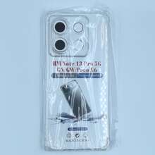 Casing Pelindung Transparan Anti Guncangan yang Kompatibel dengan Smartphone Reno15 (Versi Global), A6x (5G), C85 (5G), Hot 60i (5G), Galaxy S26 Ultra, S26 Plus, S26, Honor 400 Lite, 400 Pro, 400, Honor X9c, X7d, X9d, X5C PLUS, X5C, Magic 7 Lite, Note 15 Pro+, Note 15 Pro (5G), Note 15 5G, Note 15 4G, 15T 5G, 15T PRO 5G, Note 14 Pro+ 5G, Note 14 Pro 5G, Note 14 Pro 4G, Note 14 5G, A5 (173mm), A5, Note 13 Pro+, Note 13 Pro 5G, Note 13 Pro 4G, Note 13 5G - Clear - View 55