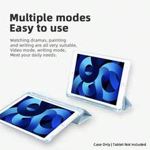 Casing Pelindung Tablet 3 Lipat, Kompatibel dengan Honor Pad X8a, Tekstur Matte, Fitur Tidur/Bangun Cerdas, Slot Pena, Perlindungan Penuh Tahan Guncangan, Kompatibel dengan Honor Pad X9a/X9 Pro 11.5 Inch 2025 Tablet Shell, Casing Tab M11, Kompatibel dengan MatePad 11.5 S 2026, Casing MatePad, Kompatibel dengan MatePad SE 11 Inch, Pad2 11 Inch/ Pad SE 11 Inch Tablet Protective Shell, Kompatibel dengan Casing Pelindung Tablet iPad Generasi ke-10 - Berwarna merah muda - View 4