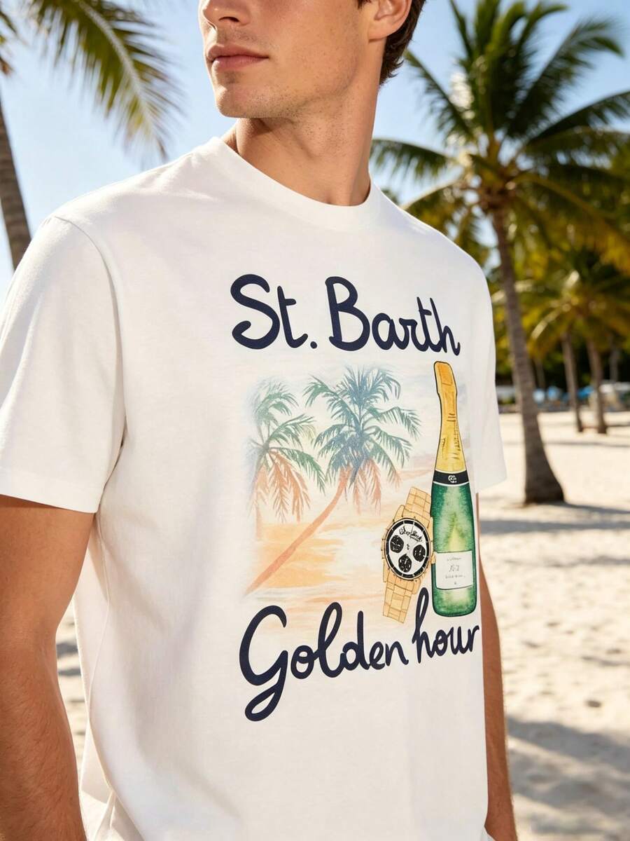 Camisetas para hombre, Conjuntos de verano para hombre, Camisetas de estilo Y2K para hombre, Camisetas de algodón, Camisetas para mujer, Estilo de los 90, Regalos para el Día del Padre, Conjuntos para festivales - Blanco - Ver 1