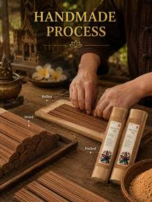 100/200/500g 泰國香棒，芳香療法香，0添加，持久留香，放鬆身心，助眠，舒緩，適合接待客人、畢業季和父親節 - 泰國線香 - 查看 4