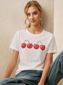 Women T-Shirts - 白色 15 - 查看 1