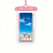 防水スマートフォンバッグで、最大7.2インチの防水スマートフォンを収納できます。ブルーとブラックの防水ケースで、ビーチリゾート、サーフィン、水泳、ボート利用に適しています。水中用スマートフォンポーチのギフトは、母親、家族、友人、子供に適しており、誕生日や祝日におすすめです。、Androidおよびほとんどのスマートフォンに対応しています。 - ブルー - チェックする 2