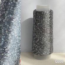 50g Sequin Yarn Shiny Sequin Thread For Hand-Knitting, Handcraft DIY Clothing, Bags, Hats And More - Multicolor - View 39