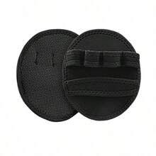 Non-Slip Textured Finger Sleeves, Suitable For Weightlifting Training And Gym Workouts, Ergonomic Wrist Guards - Black - View 4