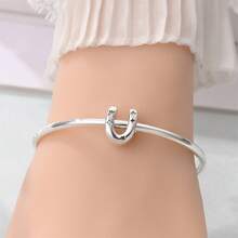 1pc S925 Sterling Silver 26 English Alphabet Bead, Original Rhinestone Star 3D Design, Versatile Spacer Bead Accessory, Compatible With Bracelets And Necklaces, Customizable Initial, Showcases Personalized Style, Meets Handmade Crafting And Daily Wear Needs - Silver - View 9
