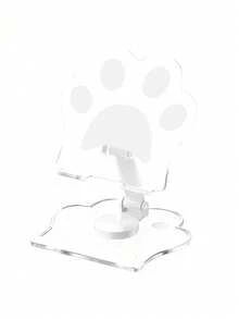 Soporte plegable para teléfono con diseño de pata de gato, adecuado para escritorio, con parte superior redondeada, para oficina y ver videos. Compatible con teléfonos inteligentes y tabletas, con gran capacidad de carga, regalo perfecto para cumpleaños, familia y amigos - Soporte para teléfono - Ver 17