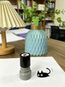 1/2/4 piezas Sello de patrón de gato de dibujos animados estilo hot, sello para diario, scrapbooking, relieve, sello para álbum de recortes, adecuado para manualidades, sello de aliento para maestros, adecuado para diarios, sobres, sellos en notas, material de plástico - Multicolor - Ver 16