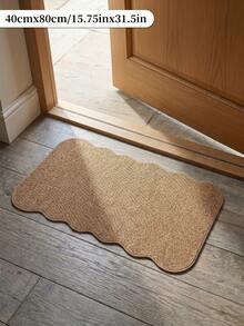 1pc Interesting Area Rug, 1150g/M² Faux Sisal Carpet, Soft & Fluffy, Non-Slip & Washable Floor Mat, Rug For Living Room Bedroom, Decorative Home Decor Carpet - Brown - View 15