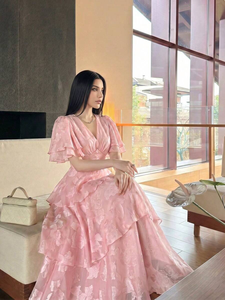 Women Plus Wedding Other Wear - Rusty Rose - View 1