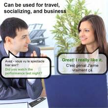 Portable AI Voice Translator - Instant Two-Way Translation, Supports 150 Languages, High Accuracy, Suitable For Travel, Business, Learning - View 8