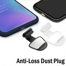 USB-C 充電孔防塵塞 防丟保護蓋附清潔刷，適用於所有 Type-C 接口設備 - 多色 - 查看 5