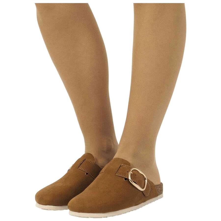 Mustang Women Walking Shoes - Brown - View 1