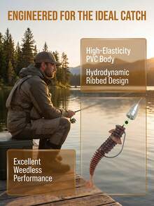 Lure Fishing Casting Set With Bag, Equipped With Fishing Rod, Reel, Fishing Line, Lures And Accessories - Green - View 10
