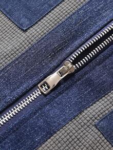 Men's Autumn/Winter Fashion Casual Jacket, Minimalist Versatile Stylish Men's Jacket - Grey - View 7