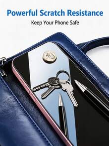 3片裝透明保護殼友善強化玻璃全螢幕保護貼，手機配件，相容 iPhone 15 15 Pro 15 Plus 15 Pro Max 16 16 Plus 16 Pro Max 17 17 Air 17 Pro 17 Pro Max，日常使用 - 無色 - 查看 6