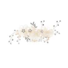 1 Pflanze eleganter ABS-Kunststoff (ABS-Harz) Haarkamm Braut Hochzeit Haaraccessoire für alle Jahreszeiten - Farbe - Übersicht 6