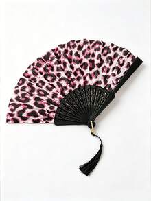 1 pieza Abanico plegable de mano vintage, adecuado para disfraces, actuaciones de danza, fiestas de té, decoración de bodas - Multicolor - Ver 6