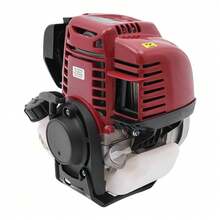 SENDERPICK 4-Stroke Engine Pull Start Gasoline Engine Single Cylinder 4-Stroke Engine - Red and Black - View 9