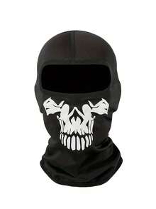 1pc Creative 3D Unisex Funny Horror Face Head Cover, Breathable Sun Protection Full Face Mask, Suitable For All Seasons, Outdoor Running, Cycling, Fishing, Hiking - Multicolor - View 10