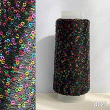 50g Sequin Yarn Shiny Sequin Thread For Hand-Knitting, Handcraft DIY Clothing, Bags, Hats And More - Multicolor - View 40