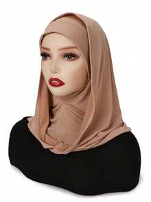 1pc Convenient Breathable Instant Sports Hijab For Modest Muslim Women - Multicolor - View 16