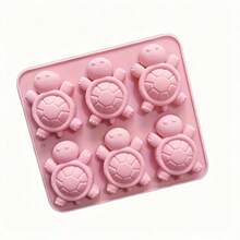 Cute 3D Pink Turtle Silicone Ice Mold, Multi-Functional Home Baking Mold. Refrigerator Ice Tray, Suitable For Home, Bar, Club, Whiskey, Party And Gift, Mini Ice Cube Mold, Kitchen Accessories, Home Goods, Baking, Kitchen, Teacher Gift - Turtle Mold - View 11