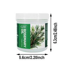 GZE迷迭香护发油，持久滋养，质地轻盈，滋养秀发，强韧发丝，可用于头皮按摩 - 綠色 - 查看 4