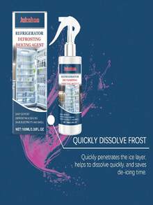 Refrigerator Defrosting Agent, Freezer Defrosting & Anti-Frosting Ice Melting Cleaner, Cold Storage Defrosting Agent, Gift For Family And Friends - C - View 8