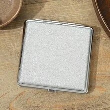 1PC Women Glitter Bling Metal Cigarette Case Portable Crush Resistant Cigarette Holder Box Holds 20 Cigarettes Ladies Party Daily Use - Multicolor - View 10