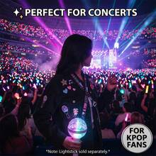 K-Pop应援棒挂绳，K-Pop应援棒肩带，K-Pop便携式展示活动斜挎带，可调节背带，适用于通用K-Pop应援棒，K-Pop应援棒配件，适合演唱会必备，适合派对、游戏和活动，适用于SKZ//Stray Kidz//Twice///Txt//G-Dragon//EXO/Aespa/Army Bomb/官方应援棒，不含应援棒。 - 彩色 - 查看 12
