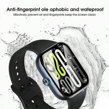 3pcs Composite Soft Film Screen Protector Set Compatible With Xiaomi Watch 5 Lite/5 Active/Watch6, Full Coverage Ultra HD Non-Glass Screen Protector - 3pcs for 5Lite - View 5