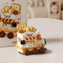 Train Series Micro Particle Building Block Toy Model Assembly Plug-In Cute Cartoon DIY Desktop Decoration Ornament Gift - Multicolor - View 15