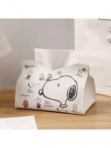 1 buah Kotak Tisu Snoopy Lucu, Tempat Tisu untuk Ruang Tamu dan Kamar Tidur, Kotak Tisu Penyimpanan Multifungsi, Hadiah Tahun Baru, Hadiah Hari Valentine, Hadiah Paskah [Model Acak] - MultiWarna - View 5