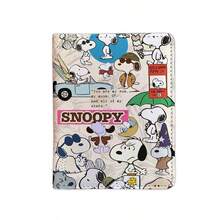 Snoopy可愛卡套 ID識別證套 保護殼 多款卡通護照夾 功能性卡夾 旅行便攜收納 開學季 - 彩色 - 查看 4