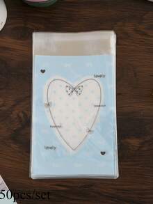 50pcs/Set Idol Photocard Protector Poca Card Sleeves Kawaii Print Card Holder Card DIY Candy Packaging School Stationary - Packaging Bags - View 9