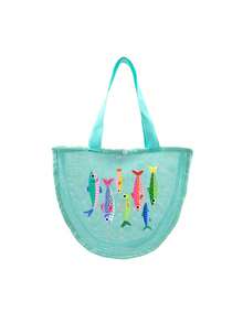 Multicolor Beach Sardine Pattern Multifunctional Zipper Tote Bag, Gift For Her/Him, Shell Bag, Conch Mesh Bag, Beach Bag, Conch Collection Mesh Bag, Shell Mesh Bag, Conch Tote Bag, Transparent Pencil Case, Tear-Resistant Transparent Bag, Office/School Travel Bag, Jewelry/Electronics Small Zipper Bag, Beach/Pool/Gym Wet/Dry Bag, Mesh Storage For Sand Toys And Shells, Graduation Gift, Birthday/Anniversary/Wedding/Holiday - Multicolor - View 10