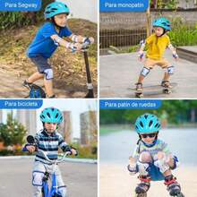 Kids Helmets, Back To School - Blue - View 5