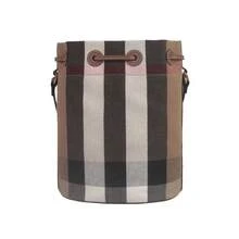 Tas Selempang Wanita Burberry Vintage Check 80840451 - Cokelat krem 80840451 - View 4
