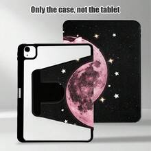 1個翻蓋式桌上型保護殼，附筆槽，粉色星球、蝴蝶結與星星圖案，360度旋轉支架，內置筆槽，PU皮革保護殼附支架，自動休眠/喚醒功能，相容於 Honor 8/9/10, Honor X8/X8A/X9/X8Pro/X9Pro/X9A/V8 Pro/GT 11.5inch, Matepad Pro/Matepad SE 11/Matepad 11, , , Apple 10th Gen/ 11 2025 (A16), A9/A9+/A11/S11/S10 FE+ 及其他熱門機型 - 款式3 - 查看 7