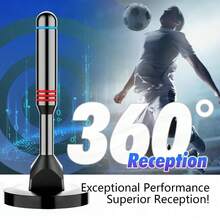 Digital TV Antenna For Smart TV Indoor,2026 TV Antenna With Stick Base, 360°&Long Range Reception HDTV Antenna For Local Channels, Easy Installation Antennas For TVs Without Cable (7.0 In) - A - View 2