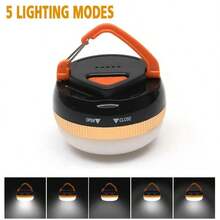 1PC LED Camping Tent Light, Magnetic Lamp With Hanging Hook, Portable Hanging Light For Outdoor Camping & Home Emergency Use - Hand Lantern - View 6