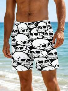 Men Beach Shorts - Multicolor - View 3
