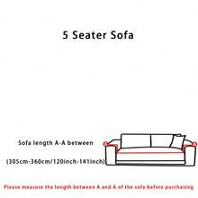 1pc All-Season Fleece Cationic Dual-Color Jacquard Slouchy Elastic Sofa Cover, Spring/Autumn Minimalist Modern Style Waterproof Anti-Slip One-Piece Full-Coverage Universal Sofa Protector, Suitable For 1/2/3/4/5-Seater Sofa (Includes 1 Pillowcase) - Coffee Brown - View 12