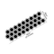 Honeycomb Hexagonal Graphics Car Vinyl Decal Car Body Side Sticker Waterproof Modification Decoration Auto Tuning Accessories - Car Sticker - View 5