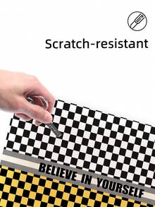 15-15.6 Inch Laptop Skin Sticker Vinyl Protective Shell Art Protective Laptop (Includes 2 Wrist Rest Stickers) Decorative Waterproof Removable Art Style - View 4