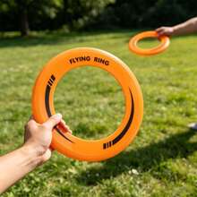 2pcs Hollow Flying Rings, Durable And Lightweight, Suitable For Outdoor Use Such As Beach, Park, Dog Walking And Other Scenes - Multicolor - View 3