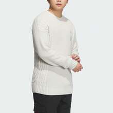 adidas 武極系列 Wuji Sweatshirt 舒適柔軟純色運動長袖針織衫 男款 灰 - 灰色 - 查看 2