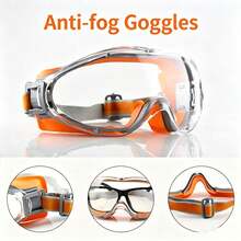 1pc Cycling Windproof Goggles Outdoor Glasses For Electric Bike, Rain Protection, Anti-Fog, Anti-Splash, Can Be Worn Over Prescription Glasses - View 3